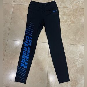 Nike NFL New Womens Los Angeles Chargers Leggings